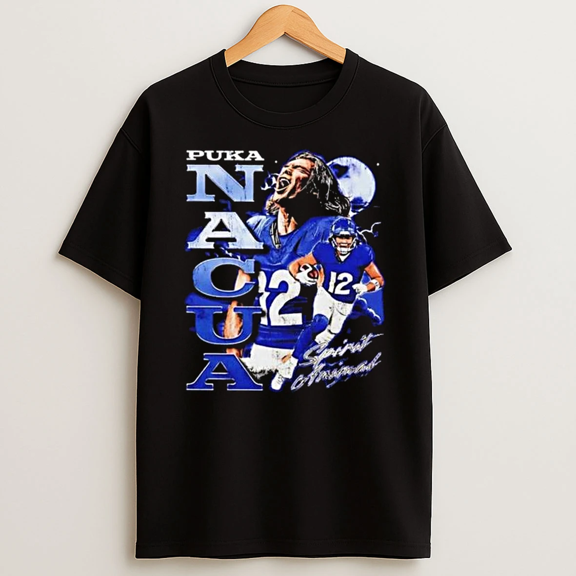 Puka Nacua Los Angeles Rams Spirit Animal Signature T Shirt