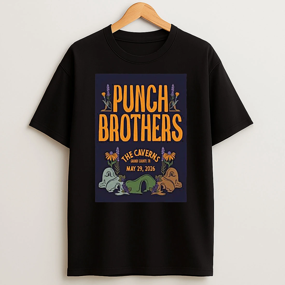 Punch Brothers May 29 2026 The Caverns Pelham Tn T Shirt