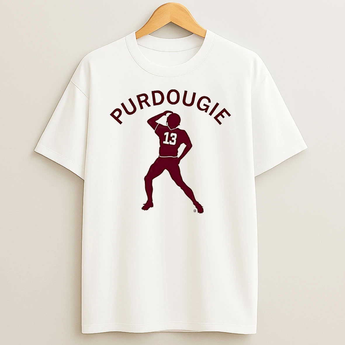 Purdougie Brock Purdy Purdue Boilermakers Circle T Shirt