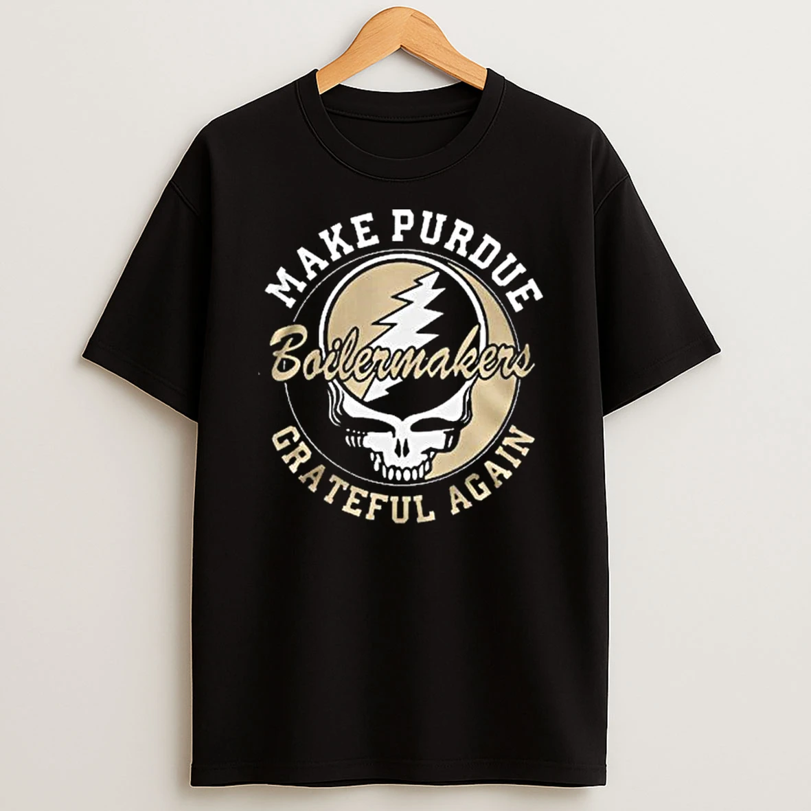 Purdue Boilermakers Grateful Dead Steal Your Face T Shirt