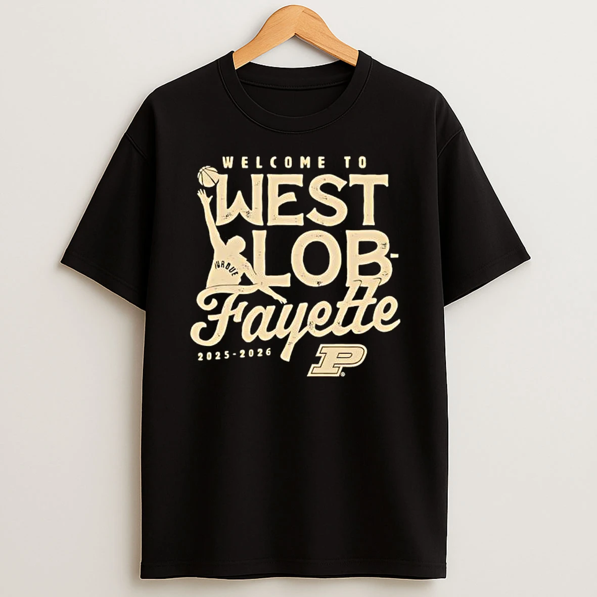 Purdue Boilermakers Welcome To West Lob Fayette 2025 2026 T Shirt