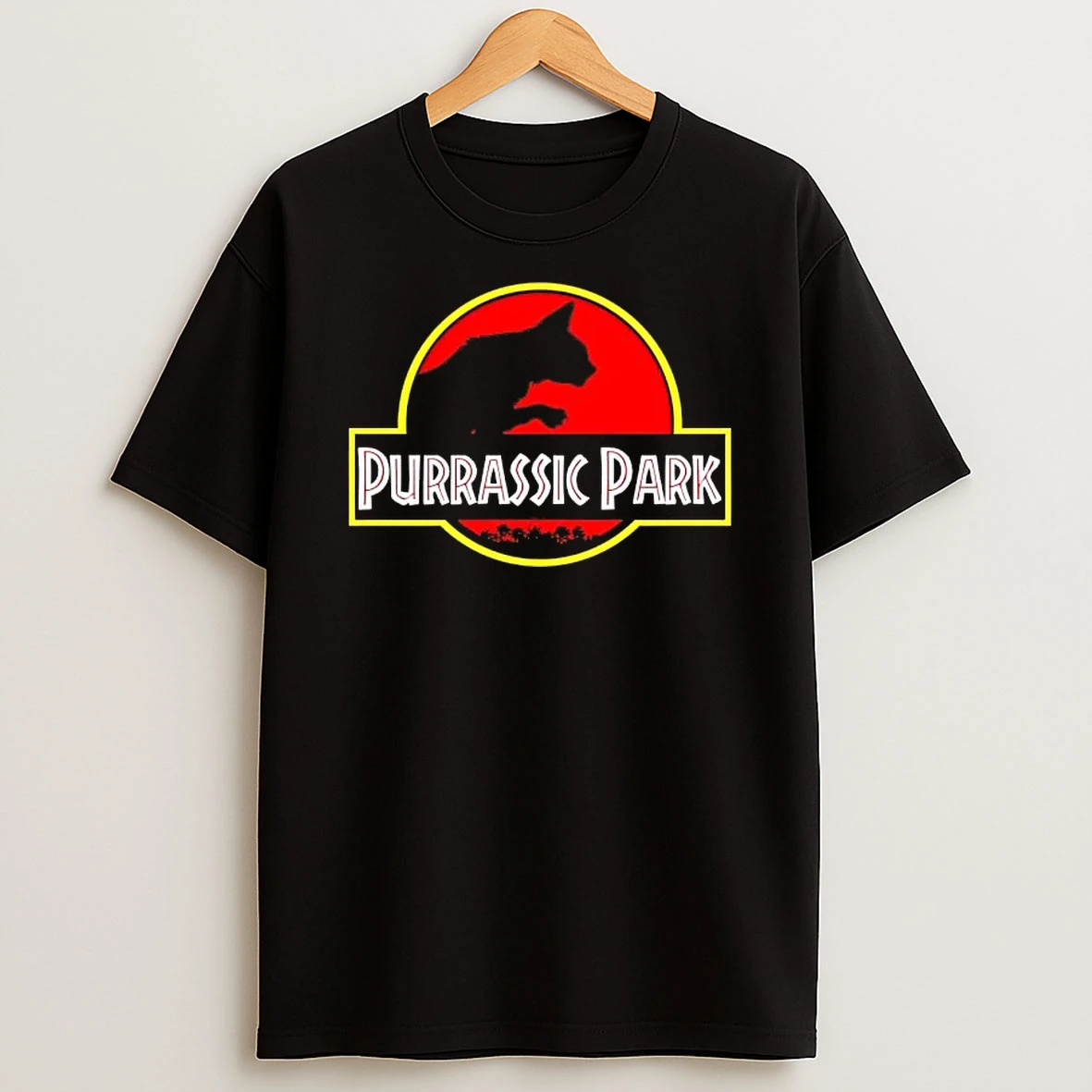 Purrasic Park Logo T Shirt