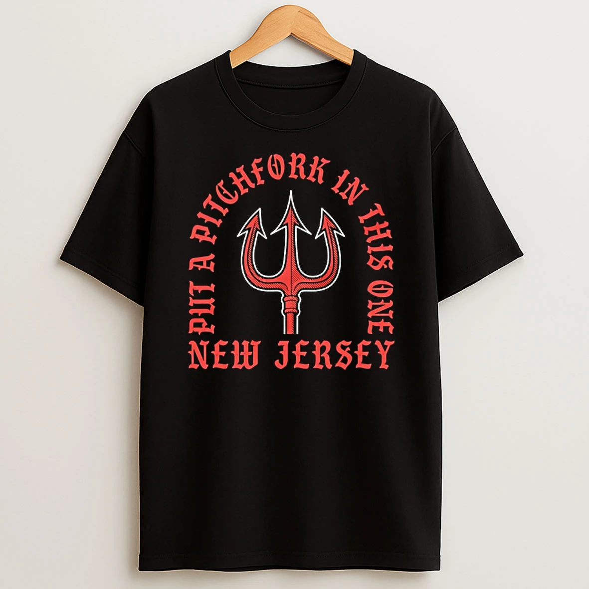 Put A Pitchfork In This One New Jersey Devils T Shirt