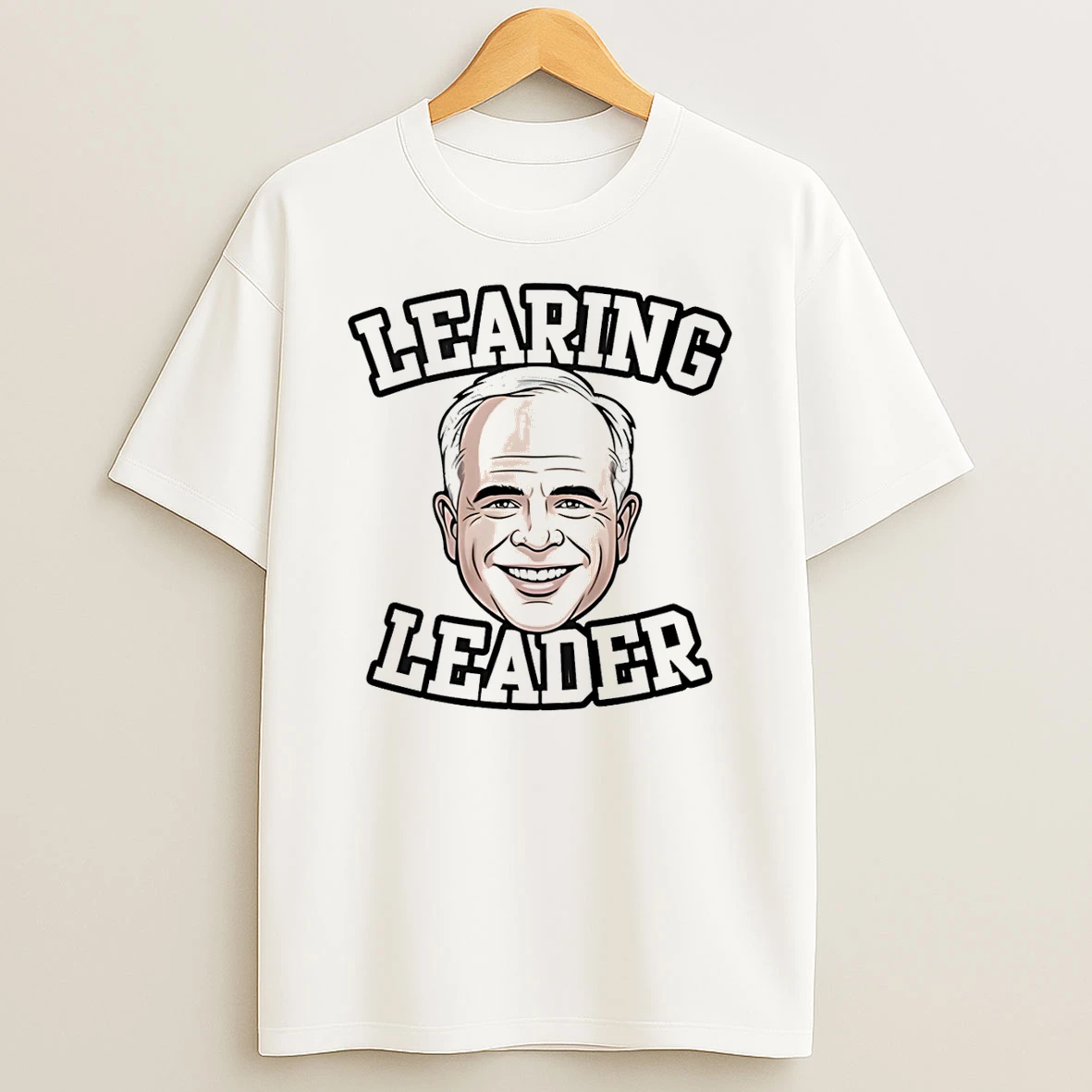 Quality Learning Center Walz Big Head T Shirt