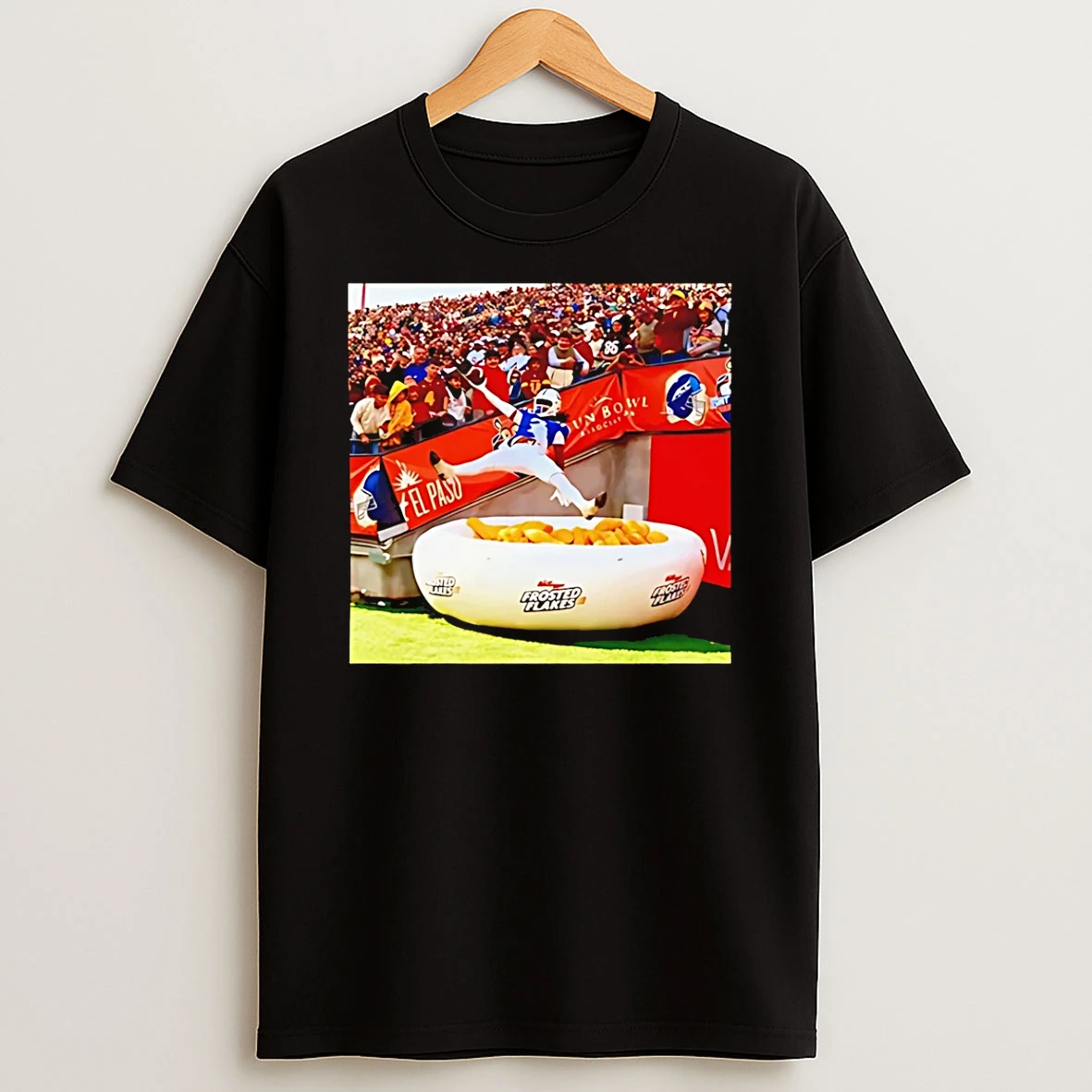 Quesean Brown Frosted Flakes Leap T Shirt