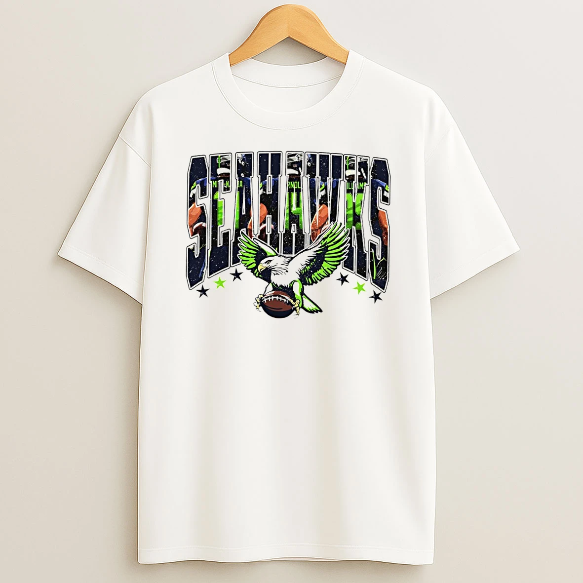 Quinton Jefferson Dk Metcalf Jaxon Smith Njigba Seattle Seahawks Football Game Day 60th American Football T Shirt