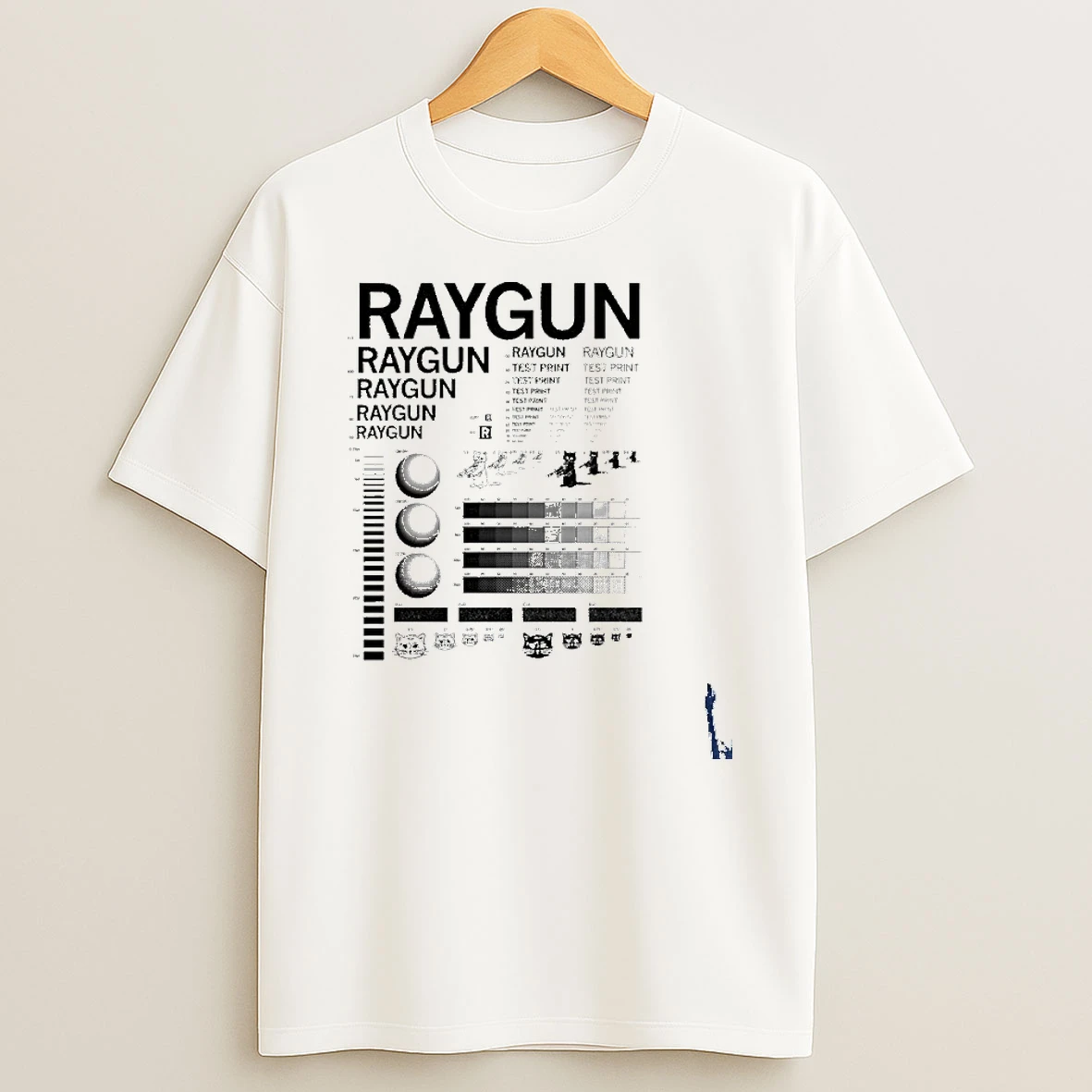 Raygun Screenprint Test T Shirt