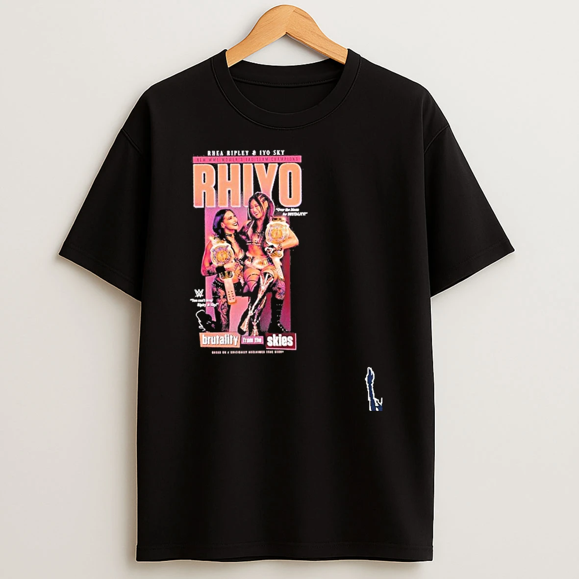 Rhiyo Rhea Ripley Vs Iyo Sky New Wwe Womens Tag Team Champions T Shirt