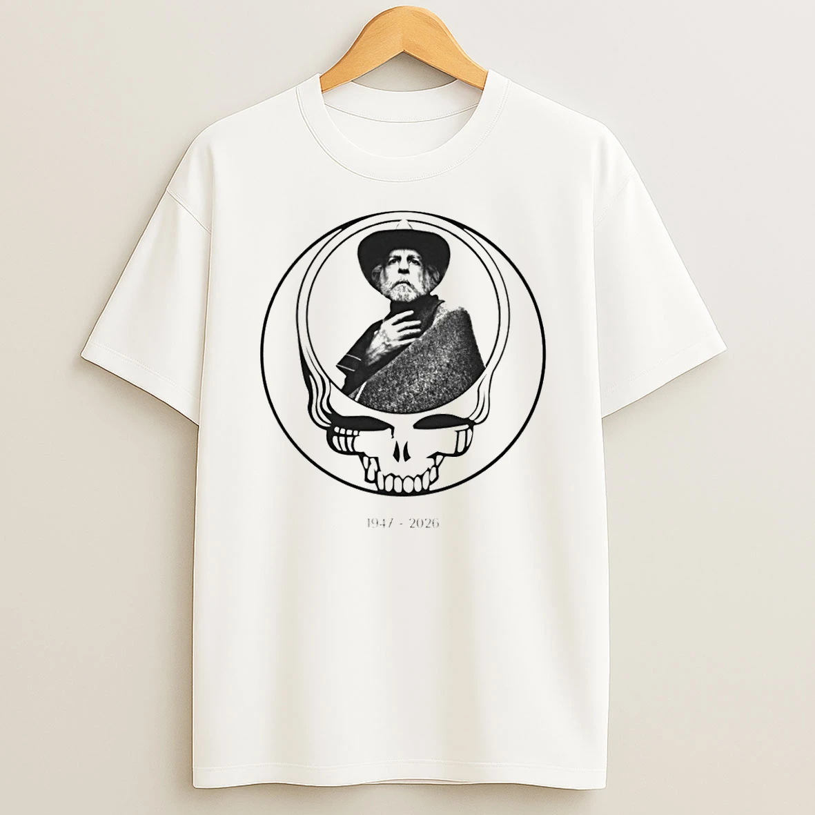 Rip Bob Weir Tribute 1947 2026 Memorial Grateful Dead Inspired T Shirt