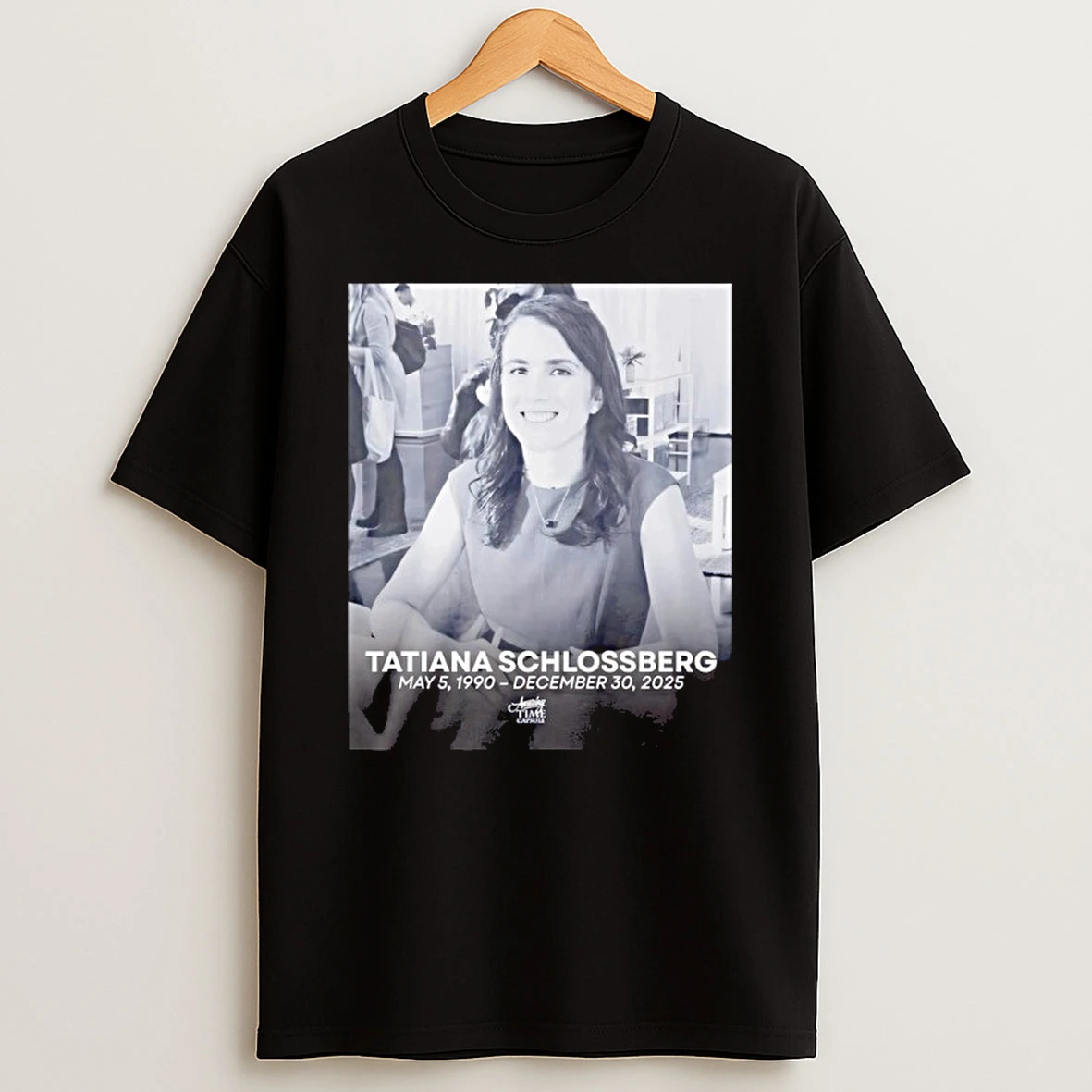Rip Tatiana Schlossberg 1990 2025 Environmental Journalist Graphic T Shirt