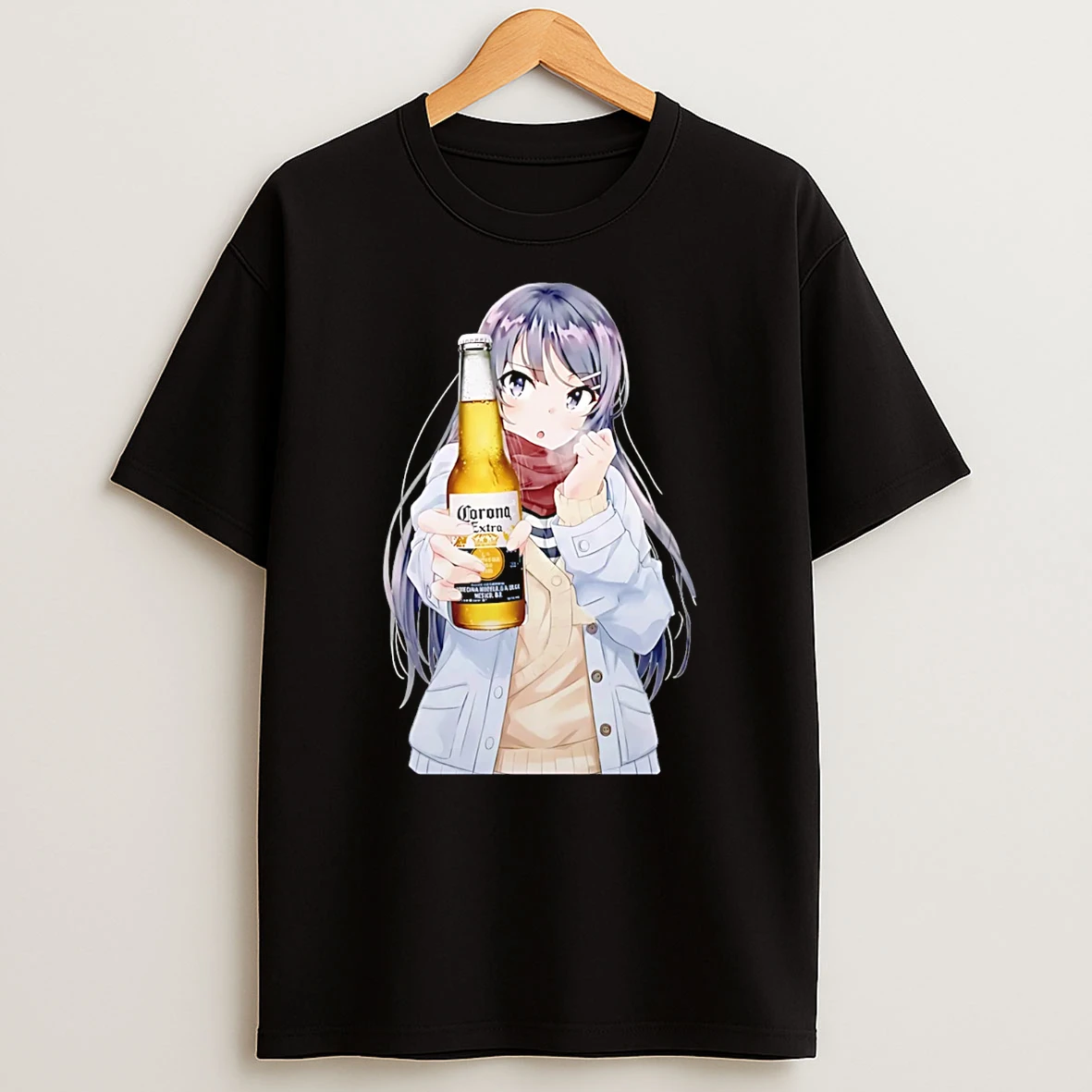 Rabbit Beer Mai Sakurajima Corona Extra T Shirt