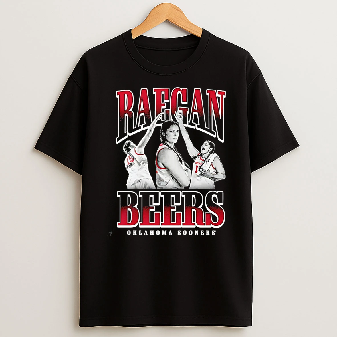 Raegan Beers Oklahoma Sooners Graphic T Shirt
