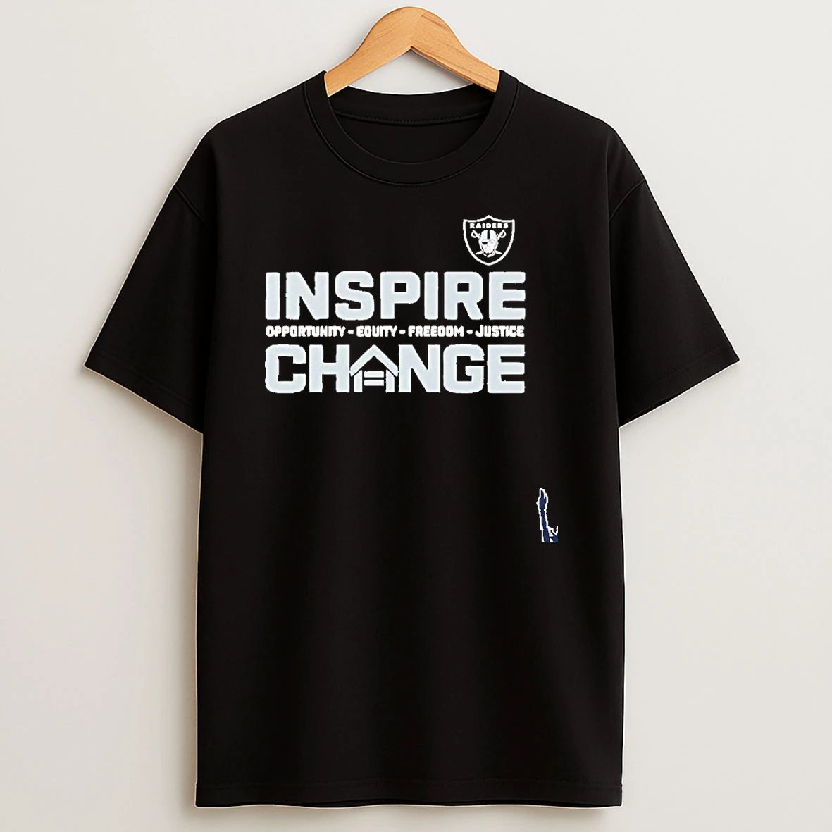 Raiders Pete Carroll Inspire Change T Shirt