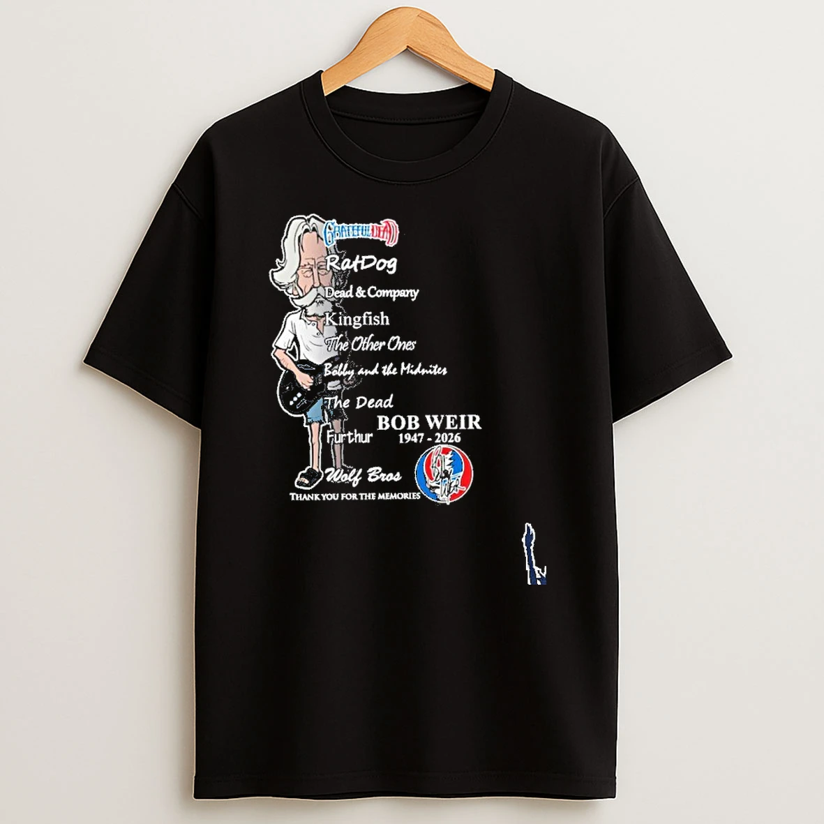 Ratdog Dead Company Kingfish The Other Ones Wobbly And The Monster The Dead Furthur Wolf Bros T Shirt