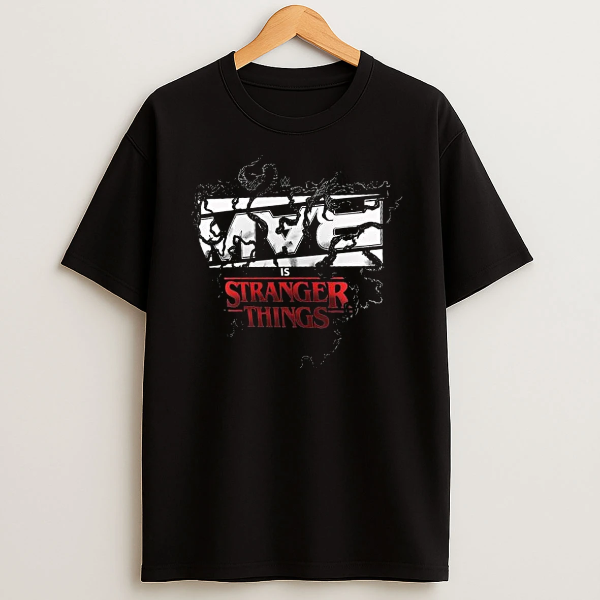 Raw X Stranger Things T Shirt