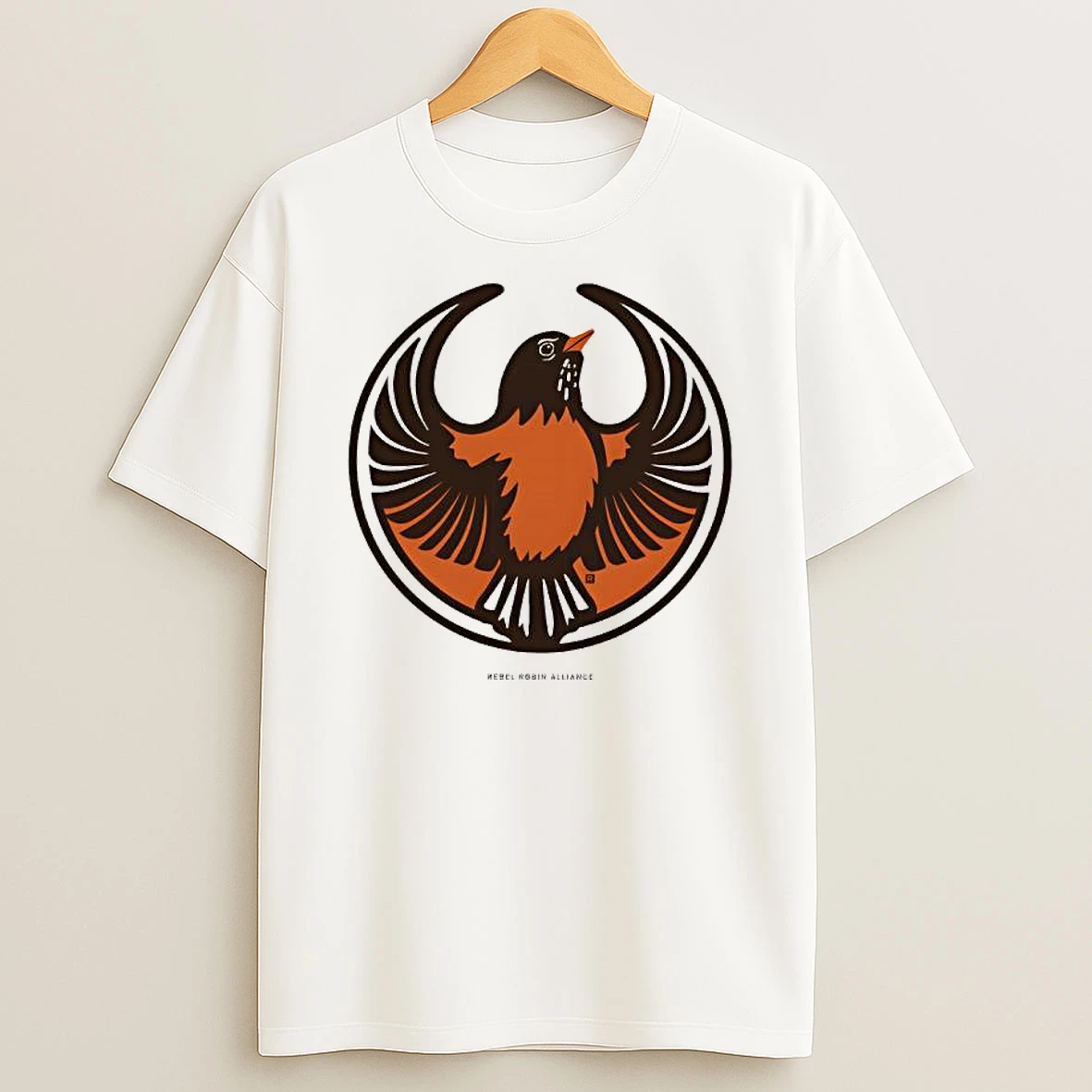 Rebel American Robin Alliance T Shirt