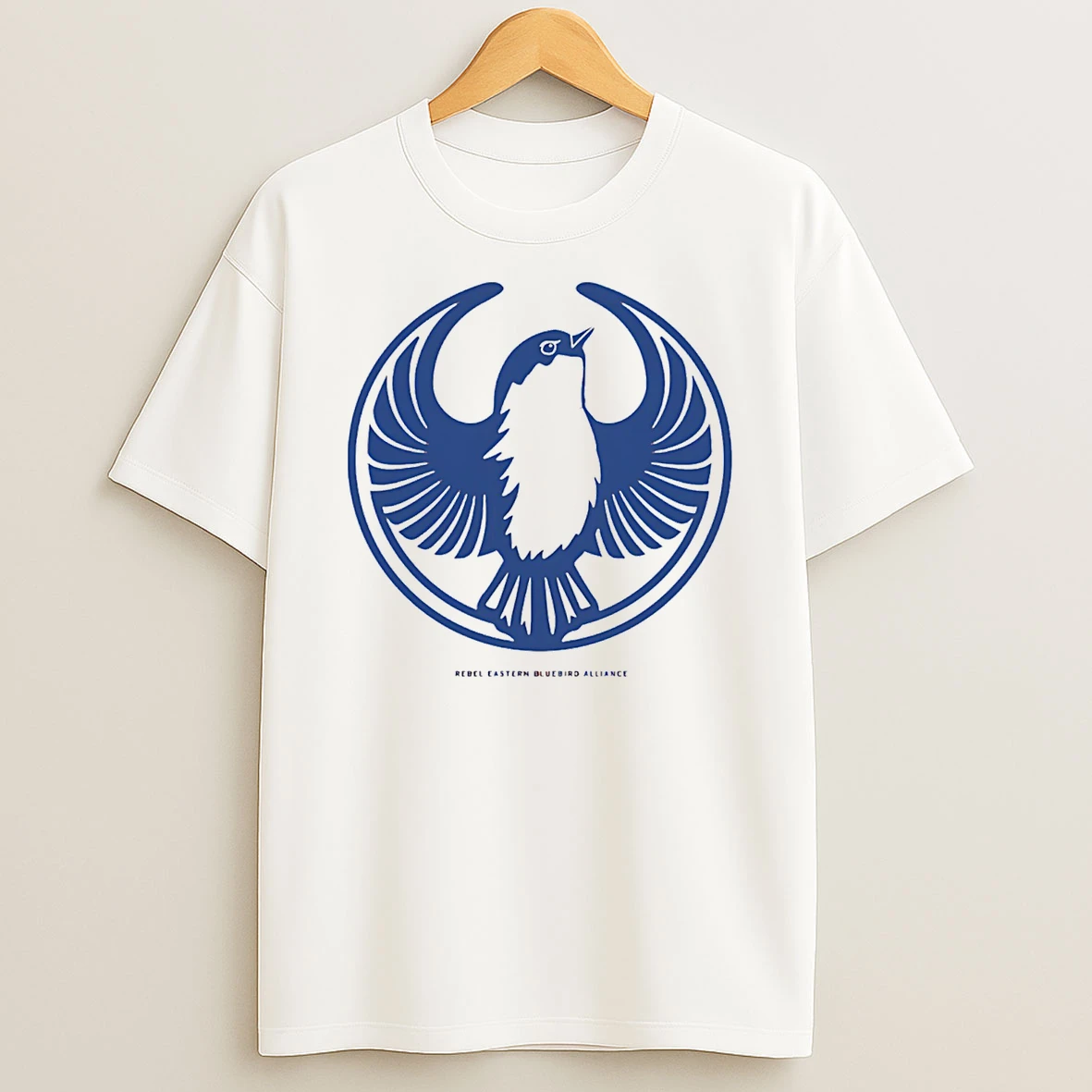 Rebel Eastern Bluebird Alliance Logo T Shirt