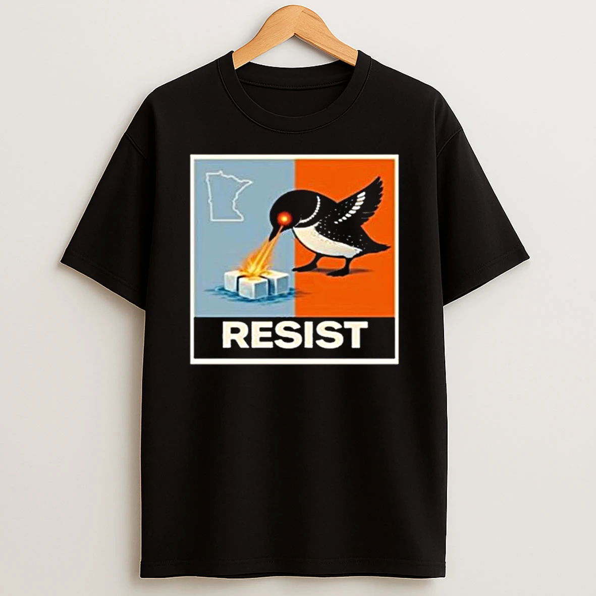 Rebel Minneapolis Ice Protest T Shirt