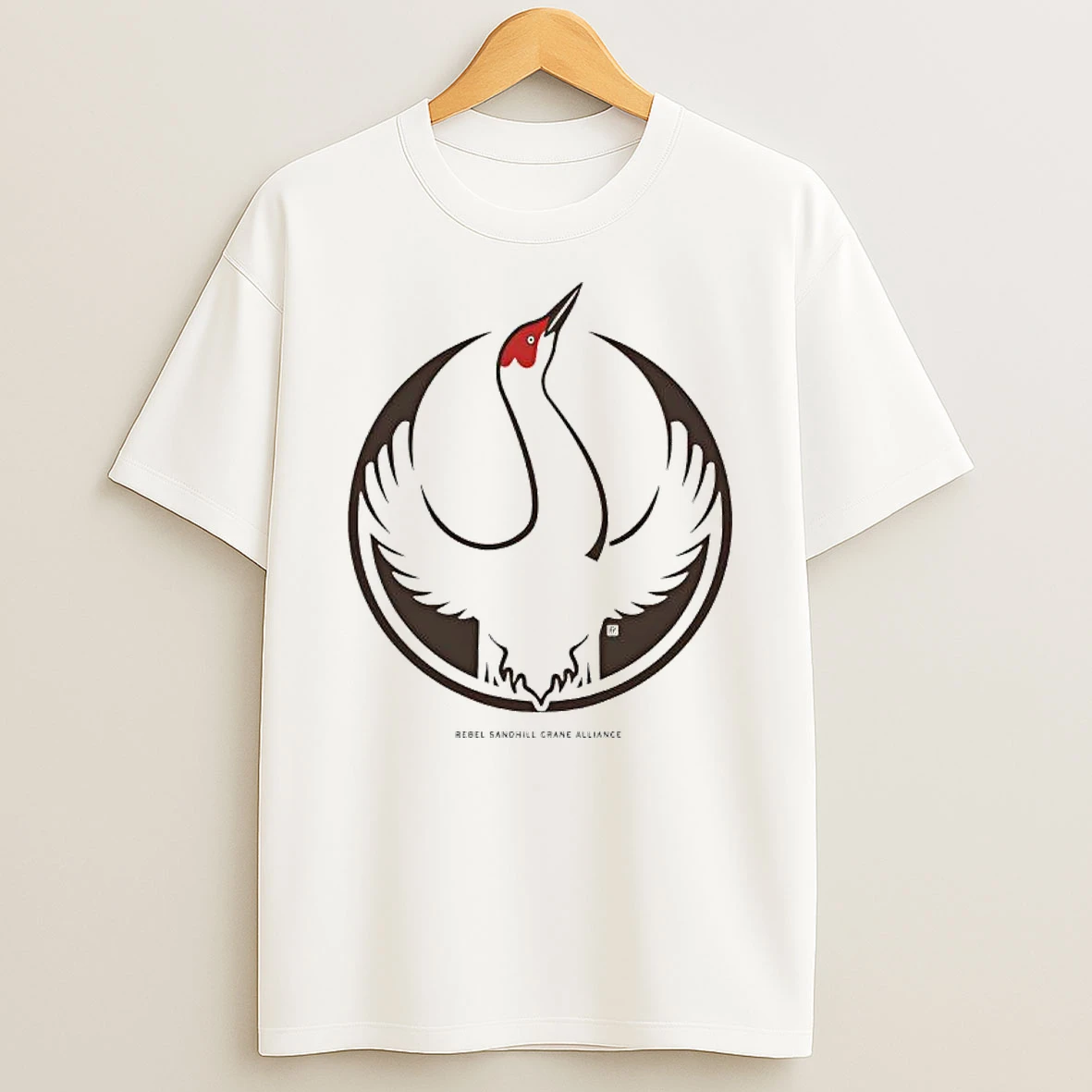 Rebel Sandhill Crane Alliance T Shirt