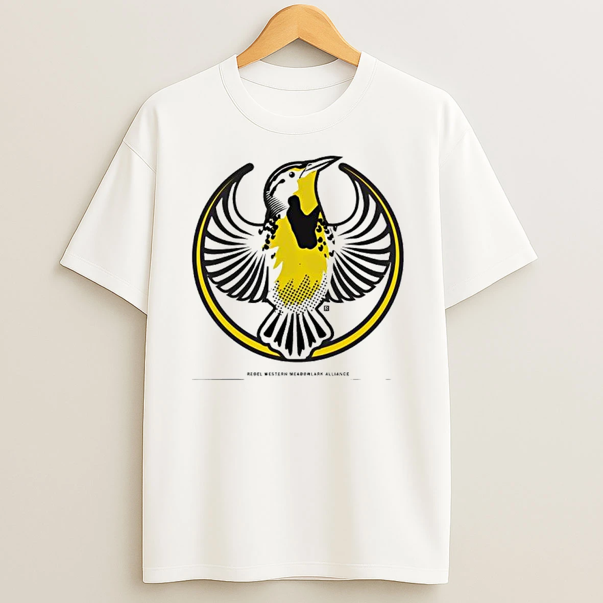 Rebel Western Meadowlark Alliance T Shirt