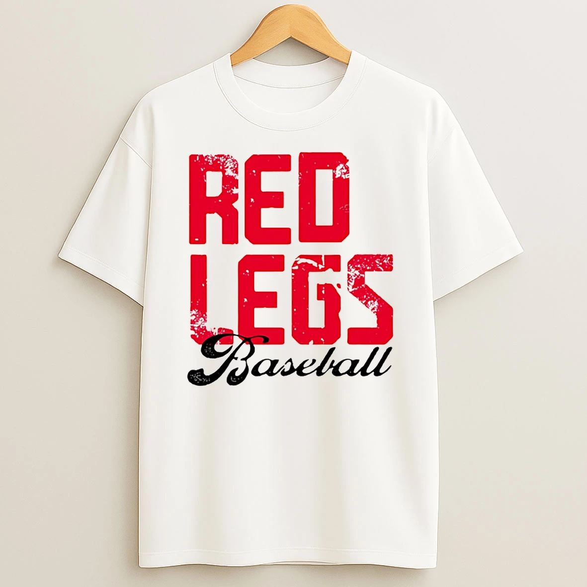 Redlegs Oki Baseball Stacked T Shirt