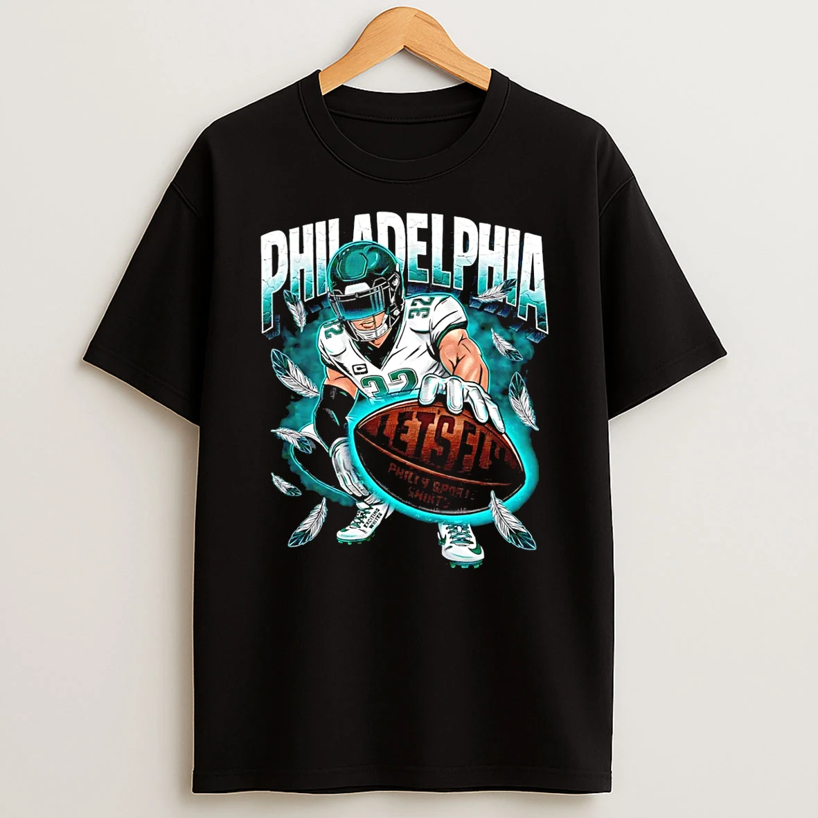 Reed Blankenship Philadelphia Eagles No 32 Lets Fly T Shirt