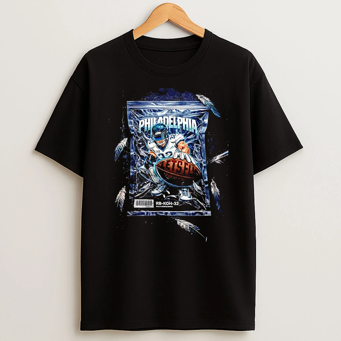 Reed Blankenship Philadelphia Eagles Lets Fly T Shirt