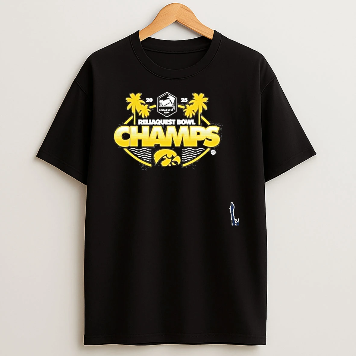 Reliaquest Bowl Champions Iowa Football T Shirt