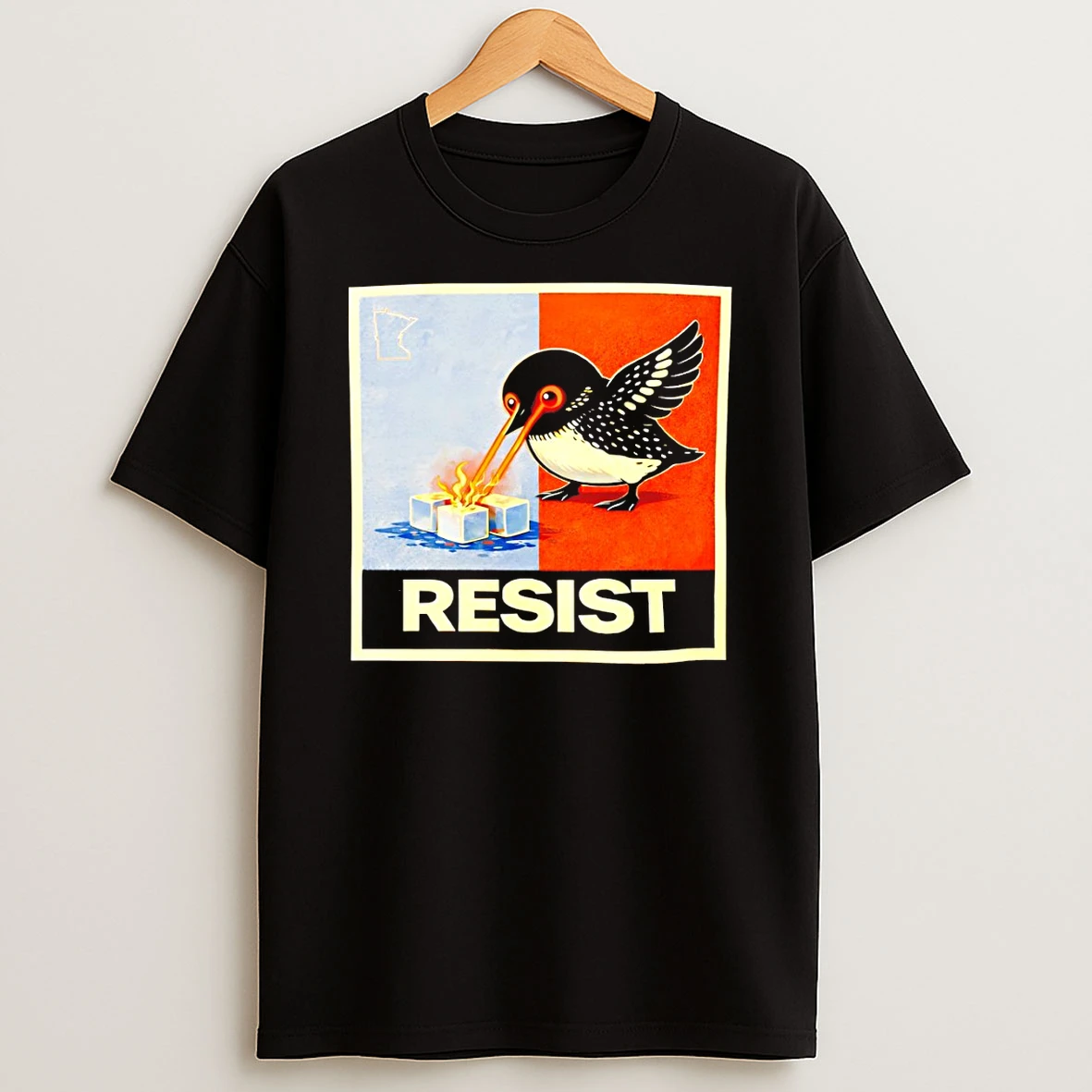 Resist Minneapolis Ice Protest Ice Out Minneapolis T Shirt