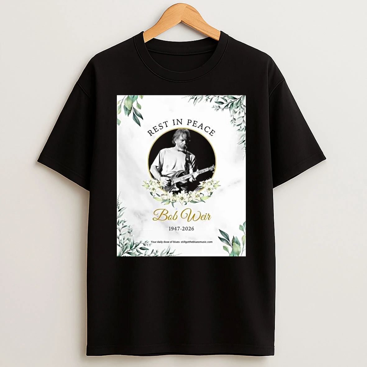 Rest In Peace Bob Weir Grateful Dead Co Founder 1947 2026 T Shirt