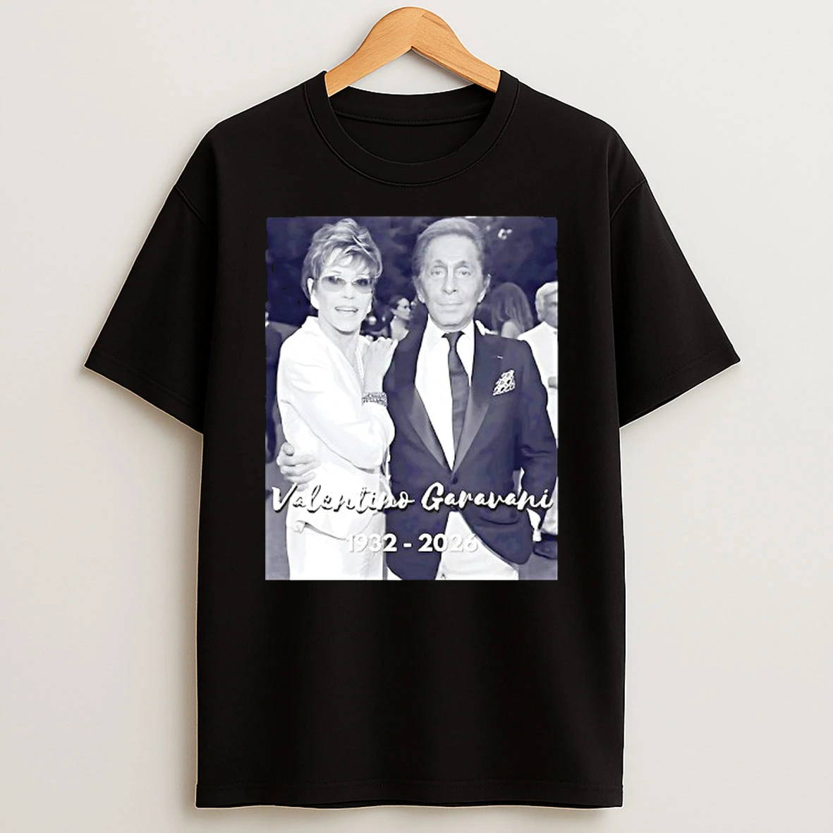 Rest In Peace Valentino Garavani 1932 2026 T Shirt