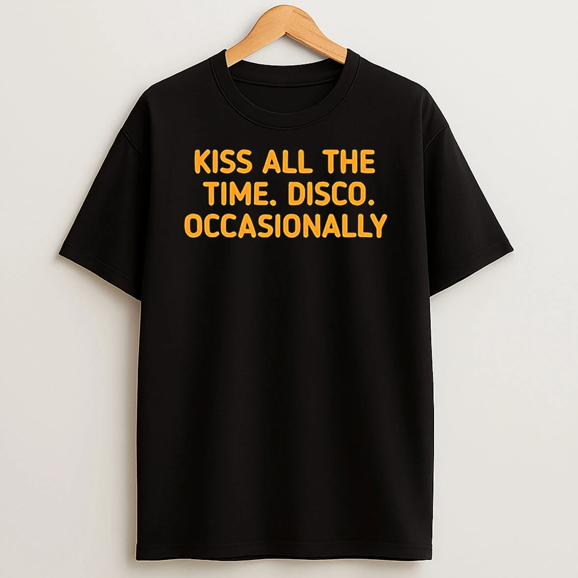 Retro Disco Kiss All The Time T Shirt