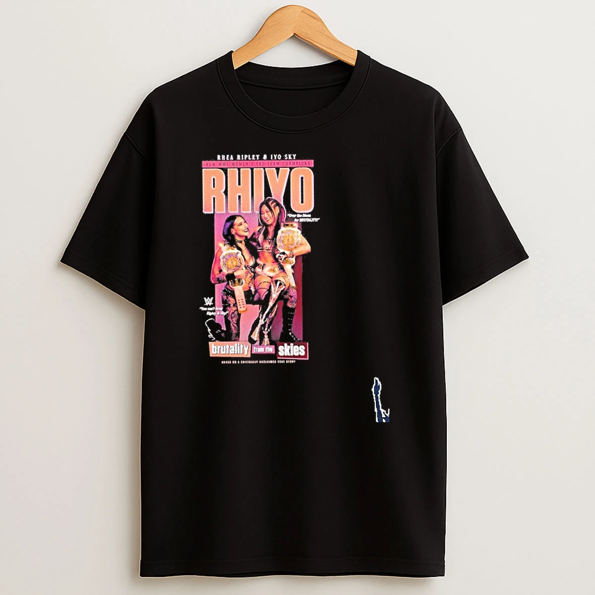 Rhea Ripley Vs Iyo Sky Wwe Womens Tag Team Champions T Shirt