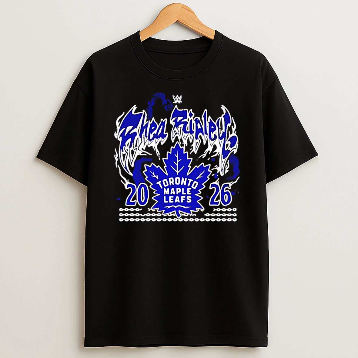 Rhea Ripley Wwe X Toronto Maple Leafs 2026 T Shirt