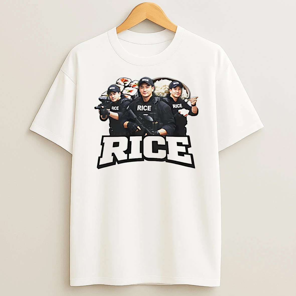 Rice Police Ice T Shirt