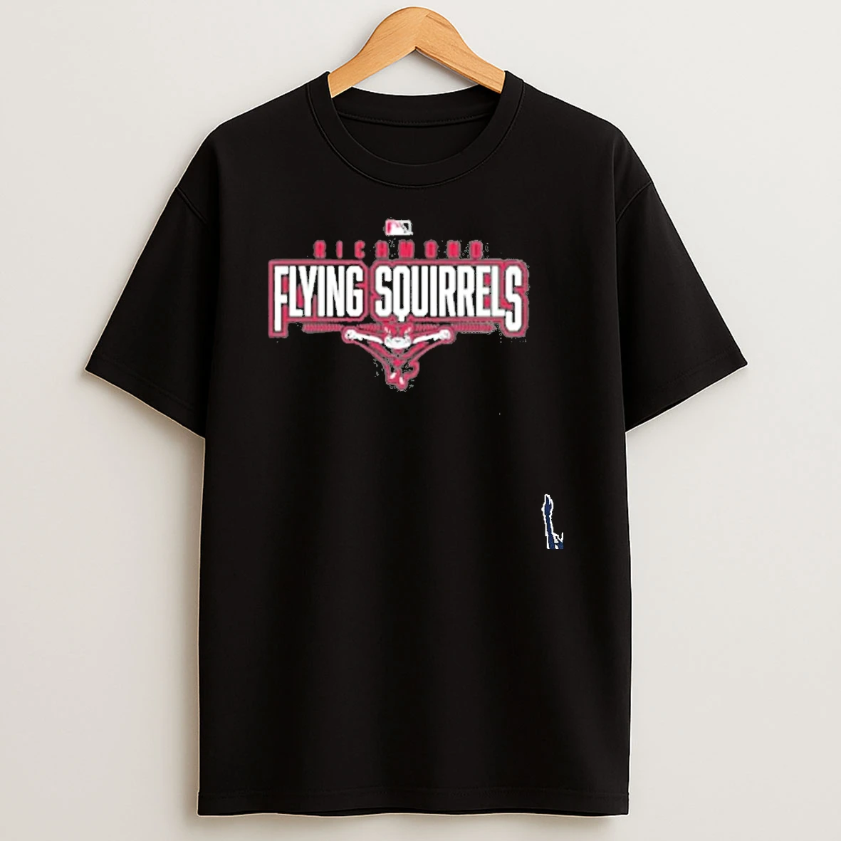 Richmond Flying Squirrels Darren Logo T Shirt