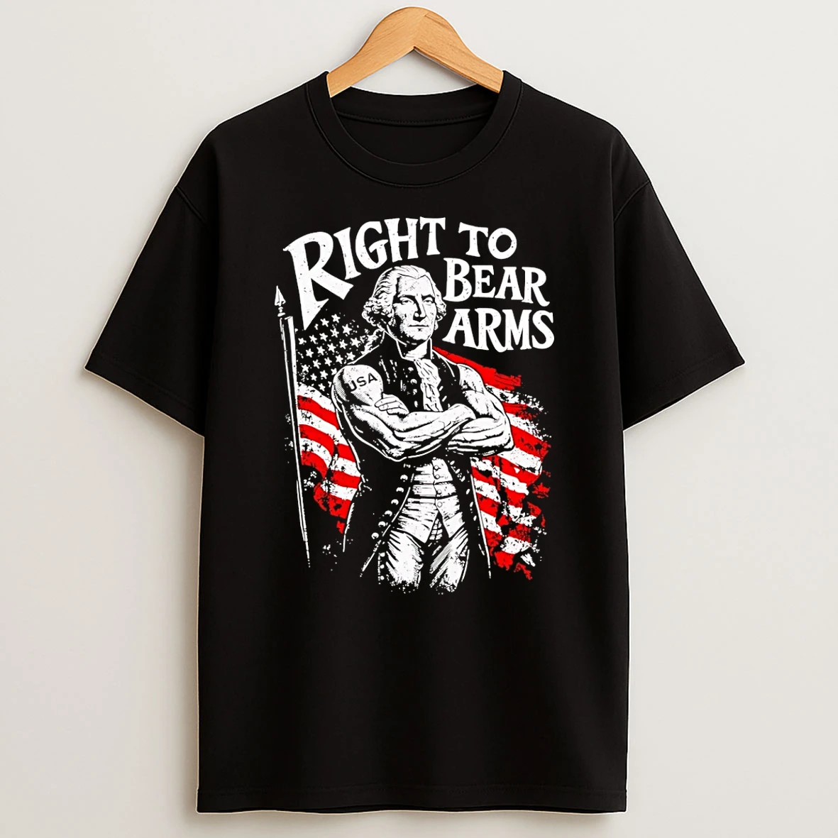Right To Bear Arms George Washington T Shirt