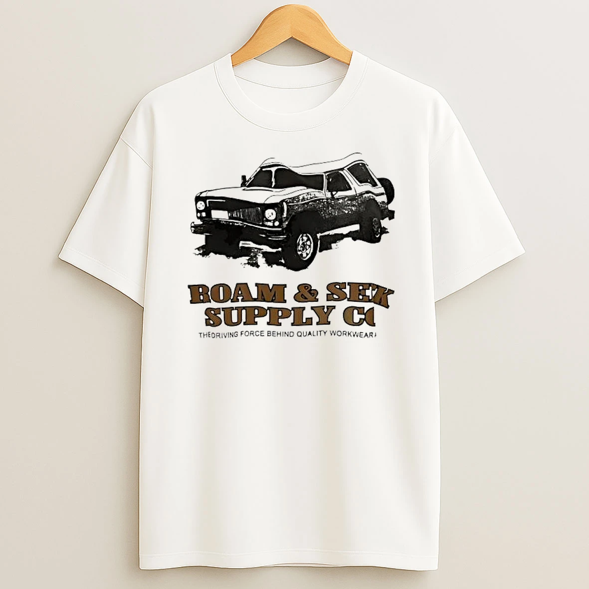 Roam Sek Supply Co Car Graphic T Shirt