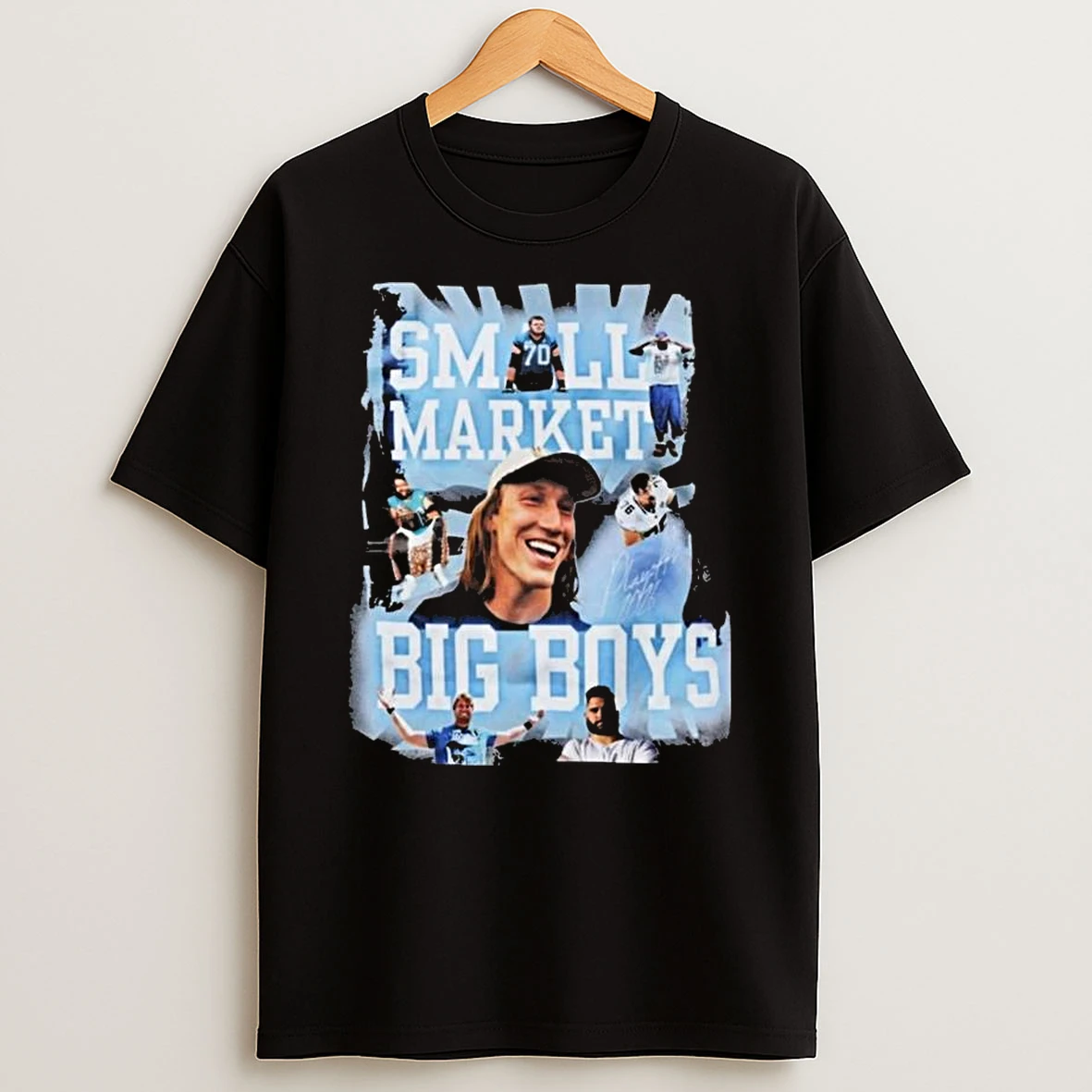 Robert Hainsey Trevor Lawrence Jaguars Small Market Big Boys T Shirt