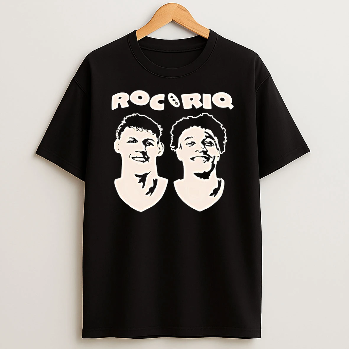 Roc And Riq Iowa Wolves Head T Shirt