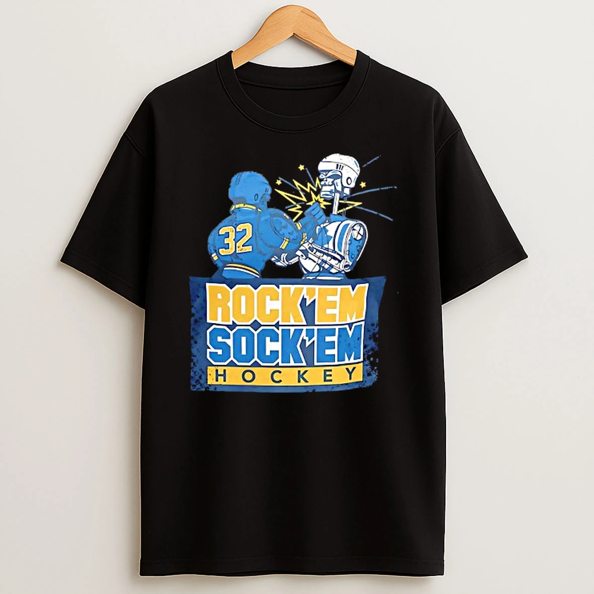 Rock Em Sock Em Hockey T Shirt