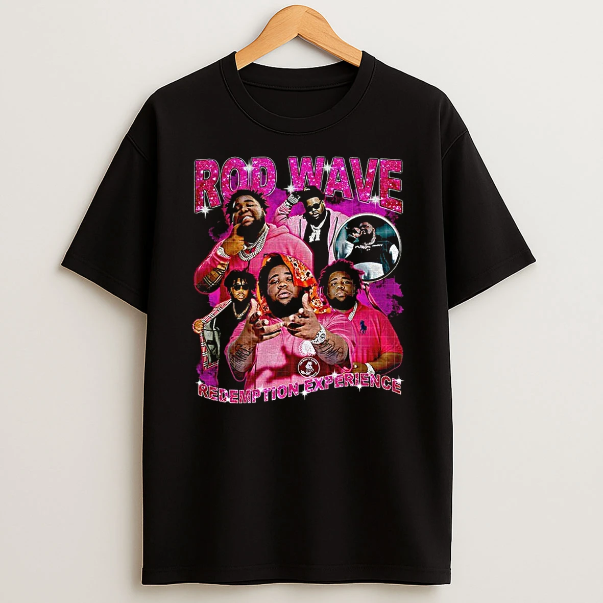 Rod Wave Concert 2025 Redemption Experience Tour Graphic T Shirt