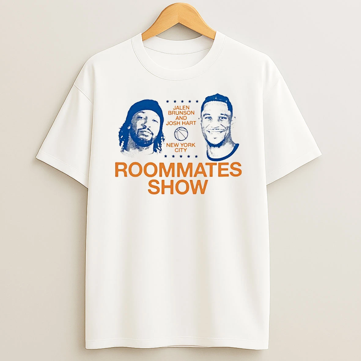 Roommates Show Josh Hart And Jalen Brunson New York City Circle T Shirt