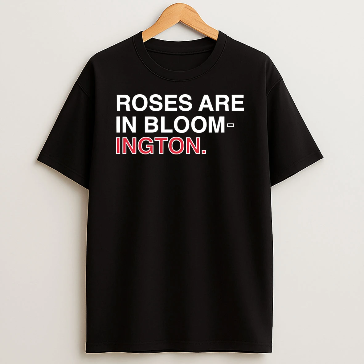 Roses Are In Bloomington Indiana Hoosiers Winner Football College 2026 Game Day T Shirt