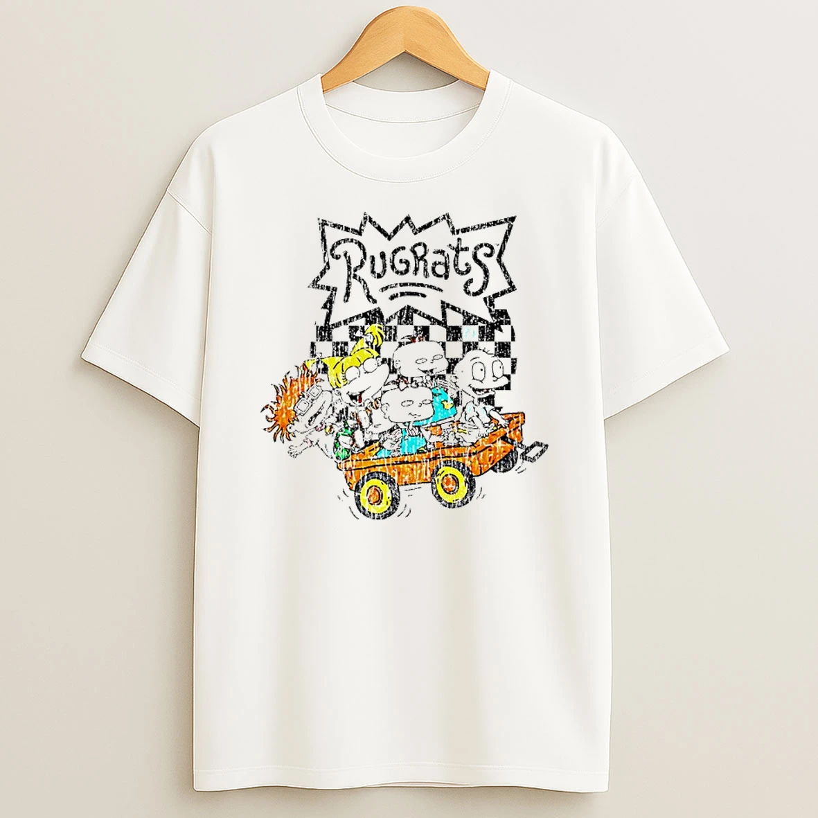 Rugrats Wagon Nickelodeon Rugrats Characters T Shirt