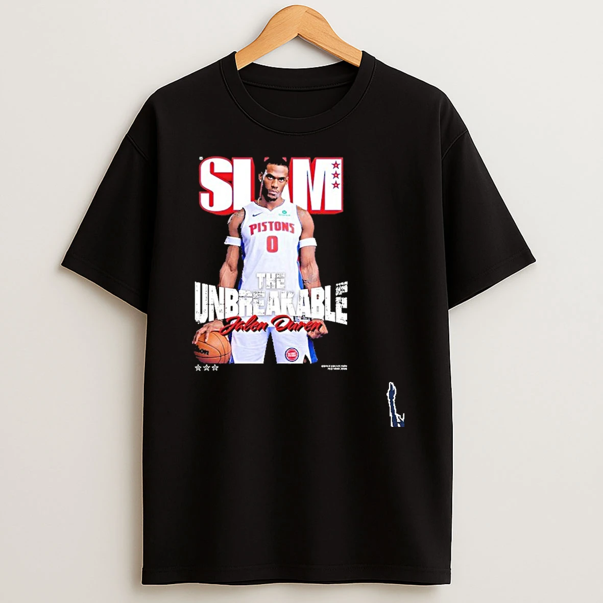 Slam Jalen Duren Detroit Pistons T Shirt