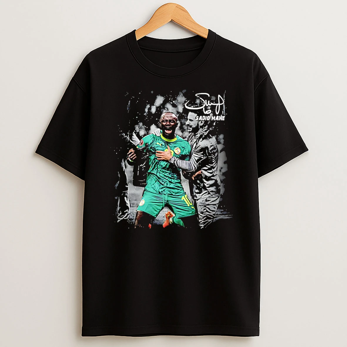 Sadio Mane Saudi Pro League Al Nassr Celebrate Victory Signature T Shirt