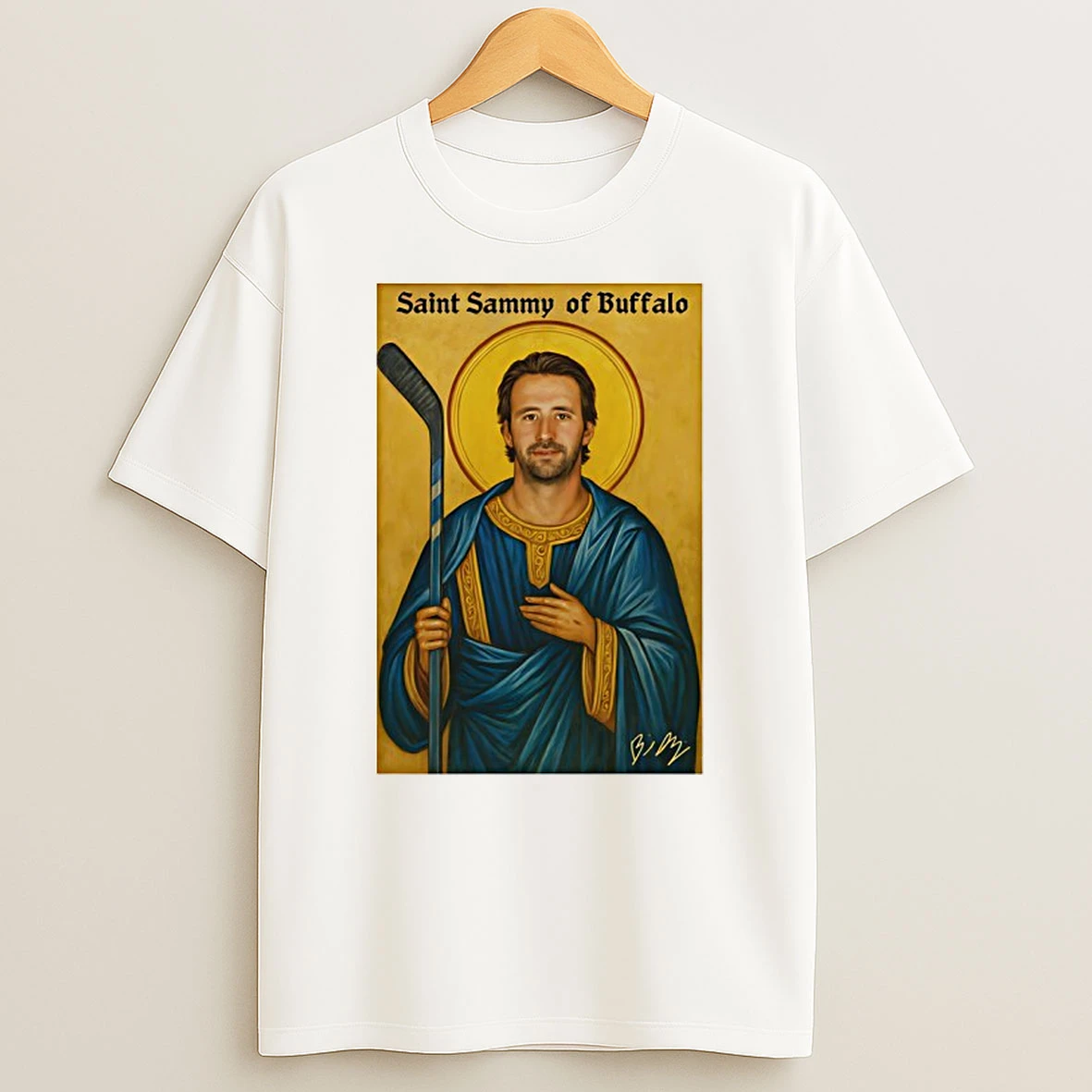 Saint Sammy Buffalo Sabres Hockey T Shirt