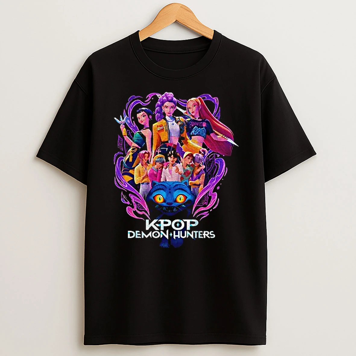Saja Boys Kpop Kpop Huntrix Demon Hunter Anime Lover T Shirt