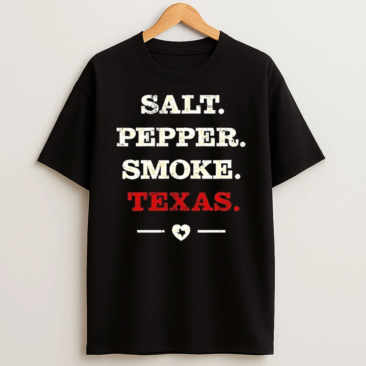 Salt Pepper Smoke Texas T Shirt